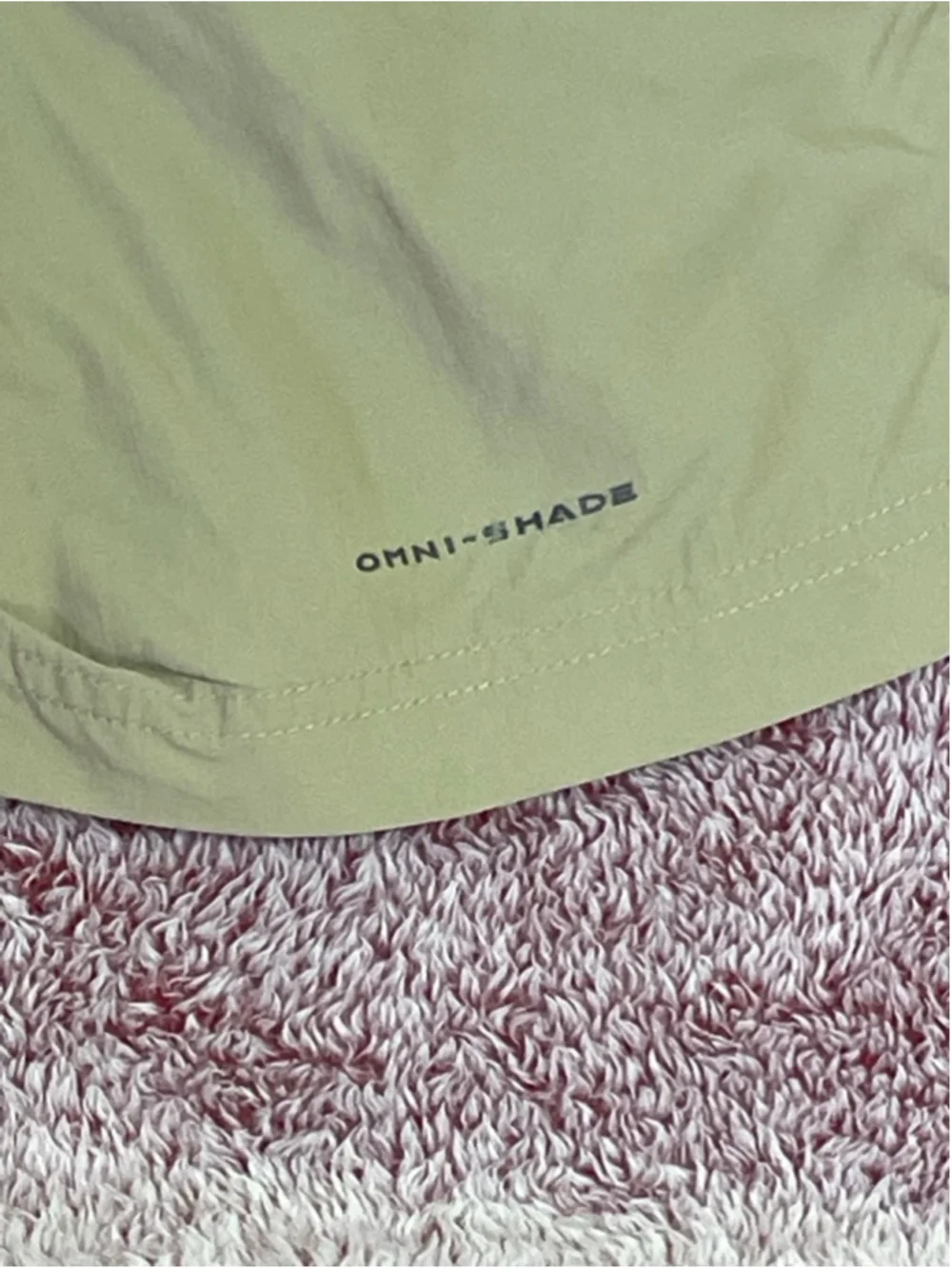Boys Columbia Khaki Omni-Shade Shorts S 7/8